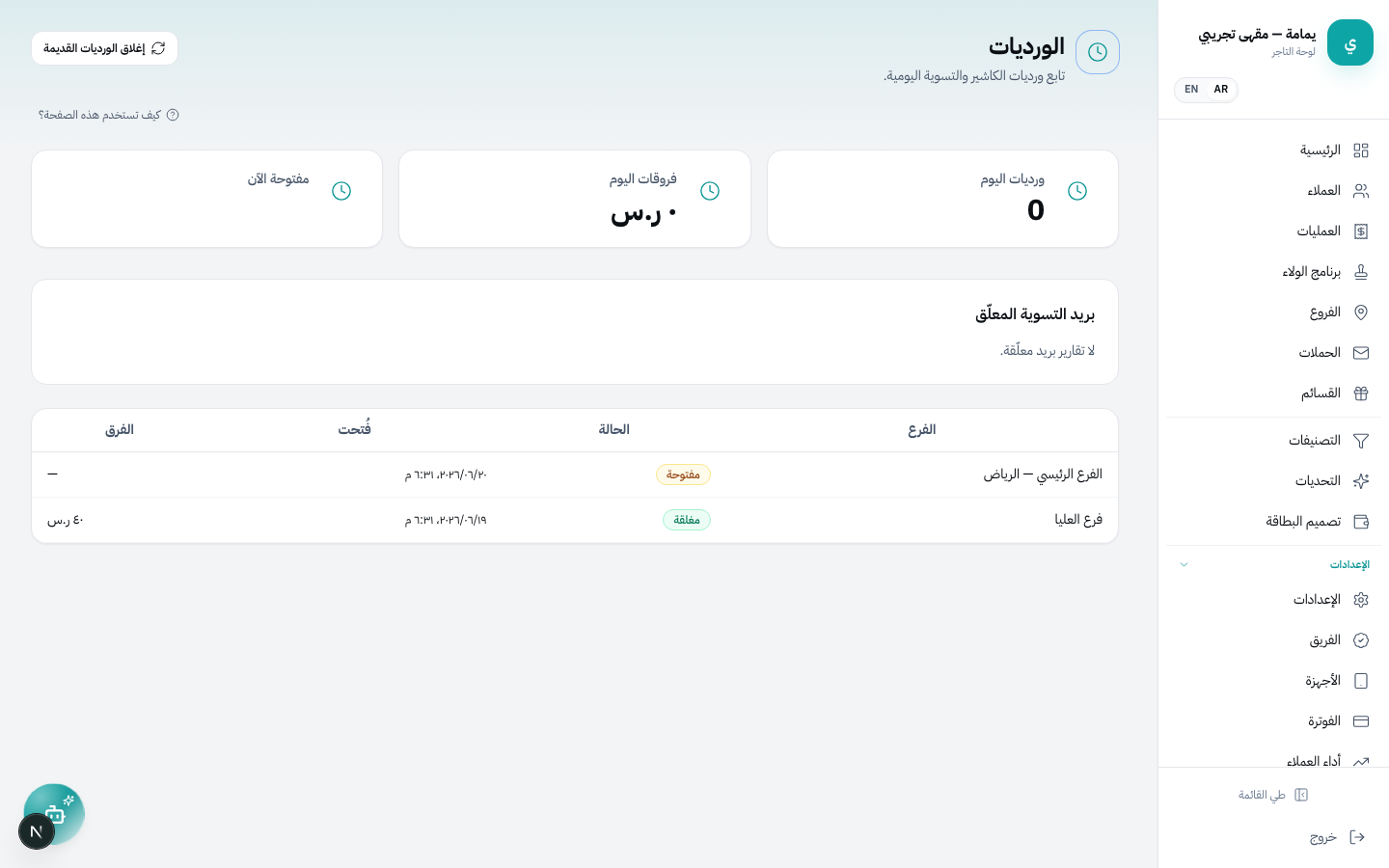 صفحة الورديات